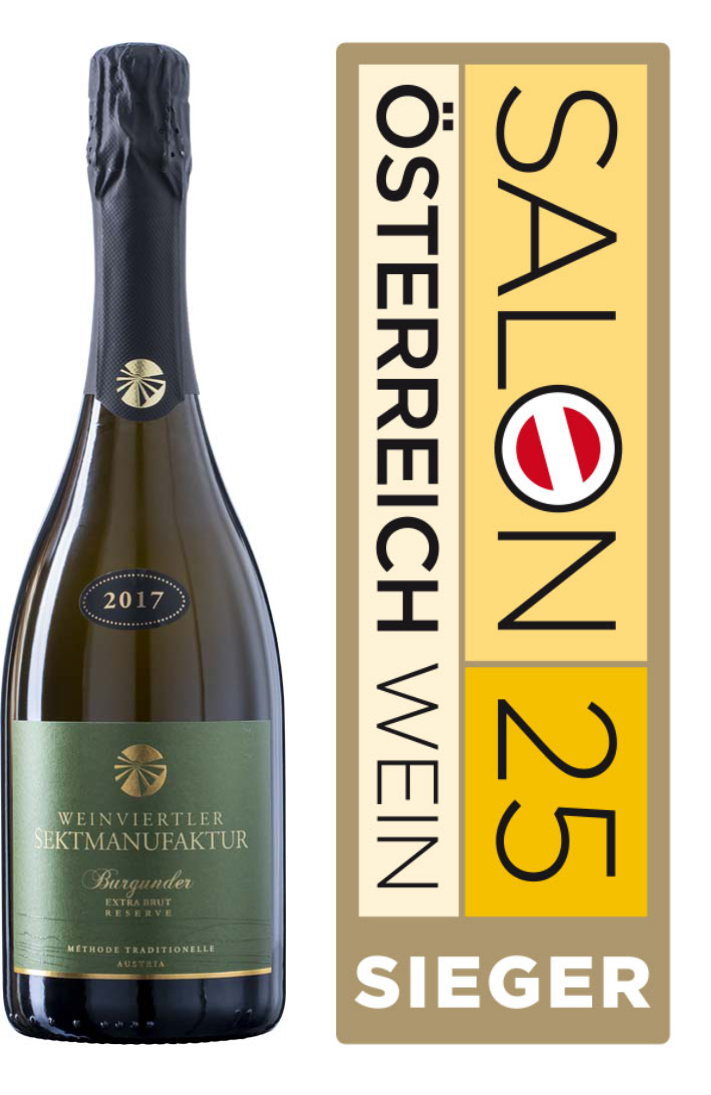 Salonsieger 2025 - Burgunder 2017 Sekt Austria Reserve extra brut